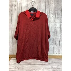 BurBerry Golf Mens Polo Shirt Red Size XXL